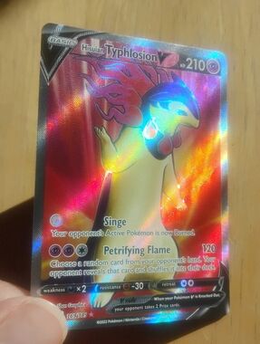 Mint Holo Hisuian Typhlosion Ultra Rare 169/189 Astral Radiance Set Pokemon Card